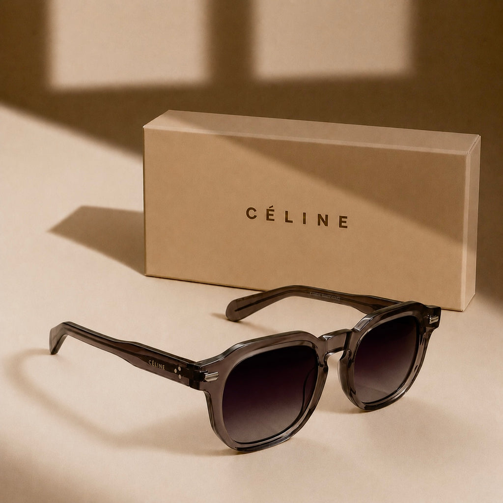 Celine Transparent Grey Sunglasses